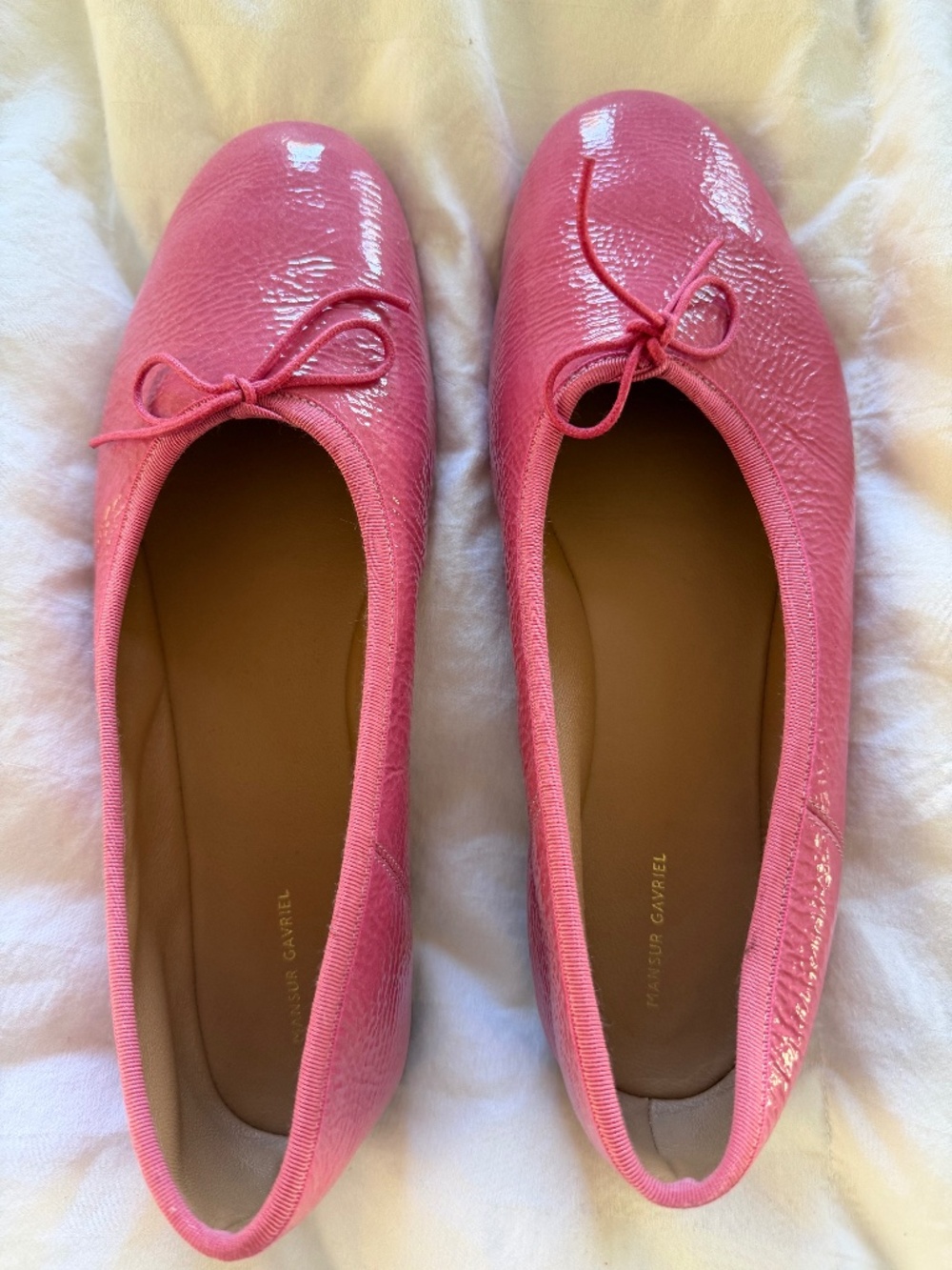 Pink Mansur Gavriel Dream Ballerina Size 38